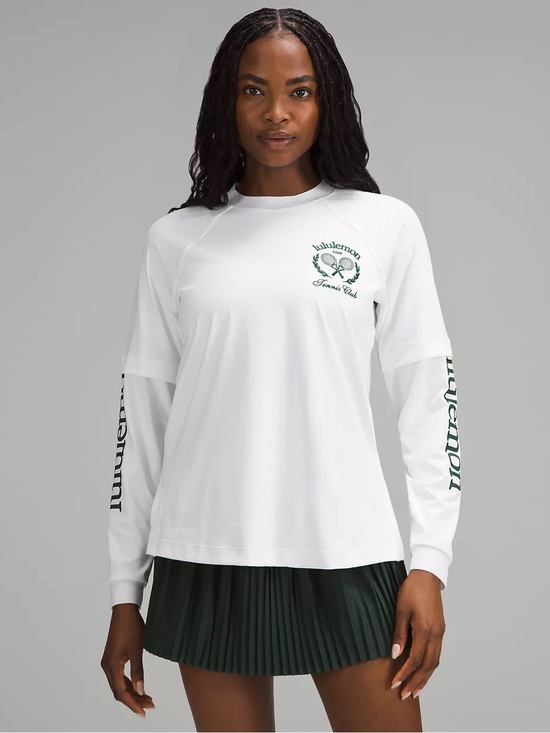 lululemon athletica Tops - Lululemon Layered Long Sleeve Tennis Club UPF 40+ Sun Protection NWT Size 8